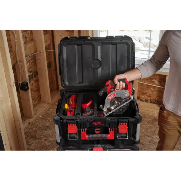 Акумулаторен ръчен циркуляр MIlwaukee M12 FCS442-502X/ 12V/ 2x5Ah