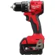 Акумулаторна ударна бормашина Milwaukee M18 BLPDRC-502C/ 18V/ 2x5Ah