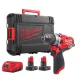 Акумулаторна ударна бормашина Milwaukee M12 FPD2-602X/ 12V/ 2x6Ah