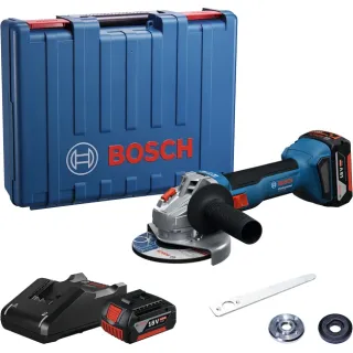 Акумулаторен ъглошлайф Bosch GWS 18V-8/ 18V/ 2x4Ah