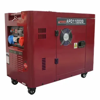 Звукоизолиран дизелов генератор SENCI AiPower APD11000Q/ 7.5kW