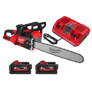 Акумулаторен верижен трион Milwaukee M18F2CHS50-802/ 18V/ 2x8Ah