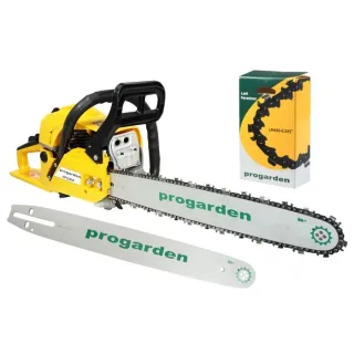 Верижен бензинов трион + верига + нож ProGARDEN MF3545P/ 3.4hp