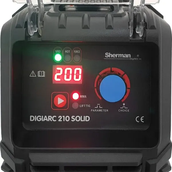 Инверторен електрожен SHERMAN DIGIARC 210 SOLID/ 200A