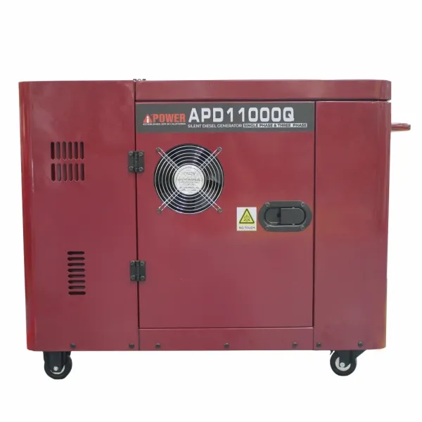 Звукоизолиран дизелов генератор SENCI AiPower APD11000Q/ 7.5kW