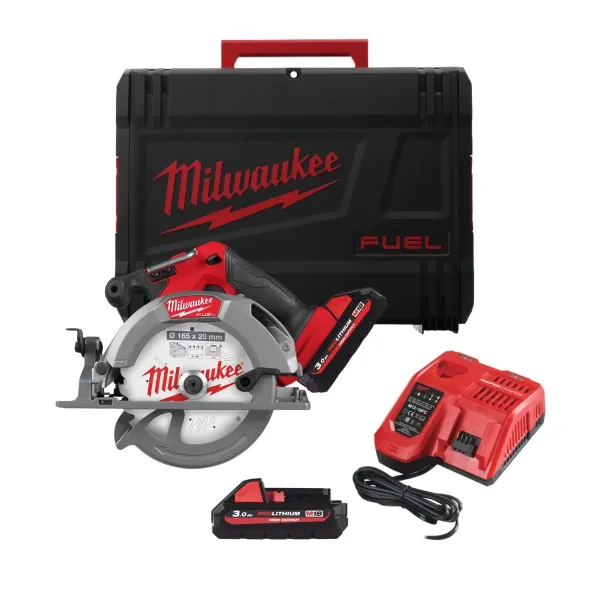 Акумулаторен циркуляр Milwaukee M18 FCS552-302X/ 18V/ 2X3Ah