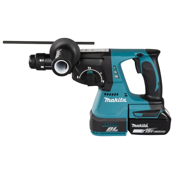 Комплект акумулаторни ъглошлайф + винтоверт + перфоратор Makita DLX3195JX1/ 18V/ 2x5Ah