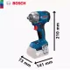 Акумулаторен ударен гайковерт Bosch GDS 18V-350/ 18V/ 2x4Ah