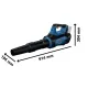 Акумулаторна духалка за листа Bosch GBL18V-800/ 18V