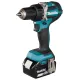 Комплект акумулаторни ъглошлайф + винтоверт + перфоратор Makita DLX3195JX1/ 18V/ 2x5Ah