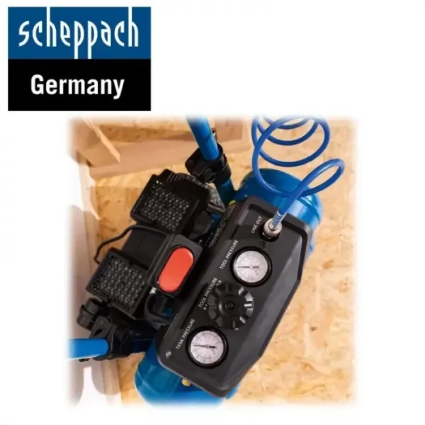 Компресор безшумен Scheppach HC20Si-TWIN / 750W