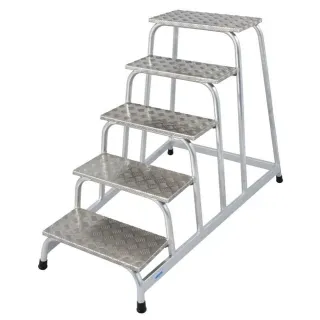 Алуминиева монтажна степенка KRAUSE STABILO 1x5