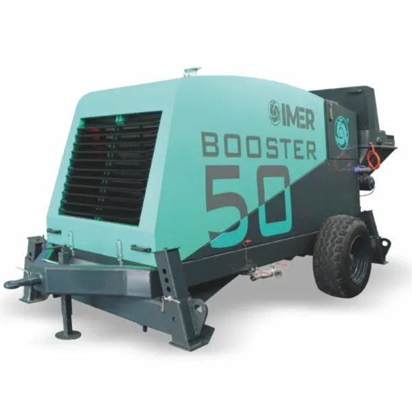Бетон помпа IMER BOOSTER 50 Yanmar Stage V/ 53kW