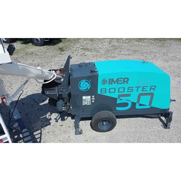 Бетон помпа IMER BOOSTER 50 Yanmar Stage V/ 53kW