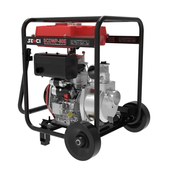 Моторна помпа SENCI SCDWP-80E/ 5.4hp