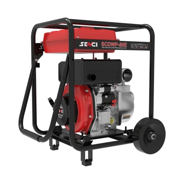 Моторна помпа SENCI SCDWP-80E/ 5.4hp