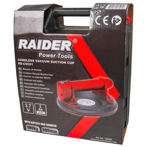 Акумулаторна вендуза за плочки Raider RD-CSC01/ 3.7V/ 2Ah
