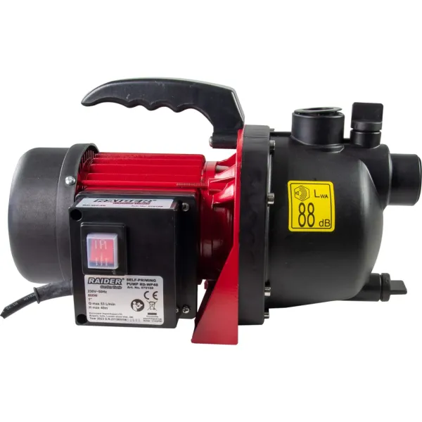 Самозасмукваща помпа за вода Raider RD-WP48/ 800W