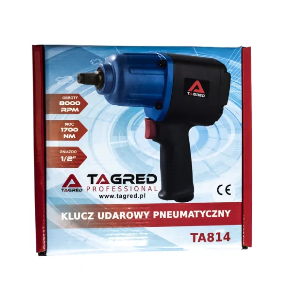 Пневматичен гайковерт TAGRED TA814/ 6.3 bar