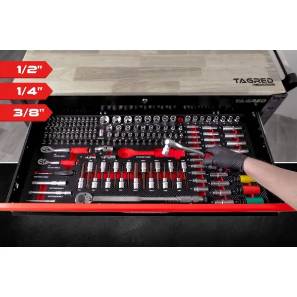 Количка за инструменти TAGRED PERFORMANCE XXL/ 691 бр.