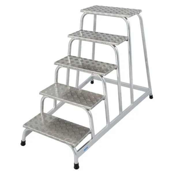 Алуминиева монтажна степенка KRAUSE STABILO 1x5