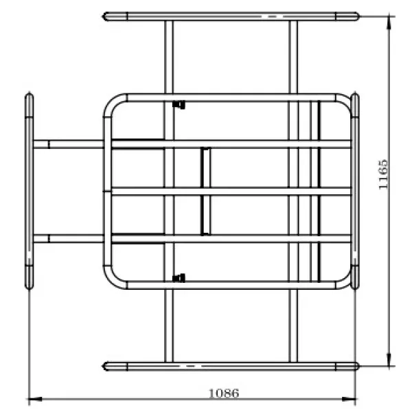 Платформа за ръчна количка ZIPPER EWB150-100LTR