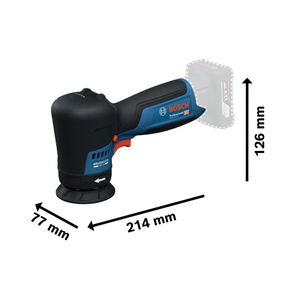 Акумулаторна машина за полиране Bosch GPO 12V-77/ 12V