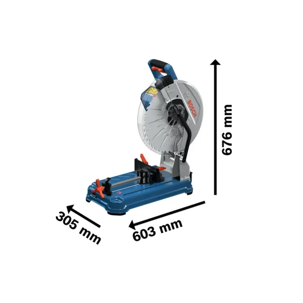Акумулаторен циркуляр за метал Bosch GCD 18V-355/ 18V