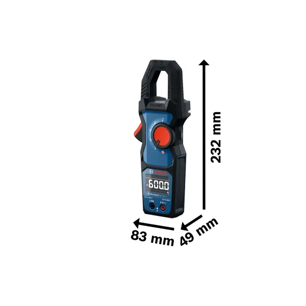Амперклещи Bosch GMC 600-15/ 600V