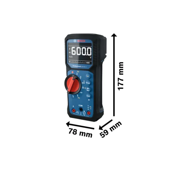 Дигитален мултицет Bosch GDM 600-15/ 600V