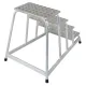 Алуминиева монтажна степенка KRAUSE STABILO 1x4