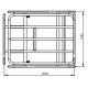Платформа за ръчна количка ZIPPER EWB150-100LTR