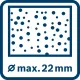 Акумулаторен перфоратор BOSCH GBH 18V-22 X/ 18V