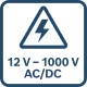 Тестер за напрежение Bosch GVT 1000-15/ 1000V