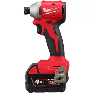 Акумулаторен винтоверт Milwaukee M18BLIDRC-402C/ 18V/ 2x4Ah