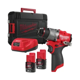 Акумулаторен ударен винтоверт Milwaukee M12FPD2-202X/ 12V 2x2Ah
