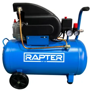 Бутален компресор за въздух Rapter RRHQ AC50D/ 1.5 kW