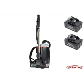 Акумулаторна прахосмукачка раница SPRiNTUS BoostiX iGO/ 36V/ 2x7.5Ah