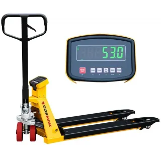 Палетна количка с електронна везна CORMAK SP2500 SUPER/ 2.5т