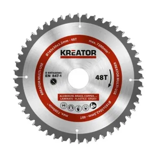 Диск за циркуляр Kreator KRT020503/ Ø185mm