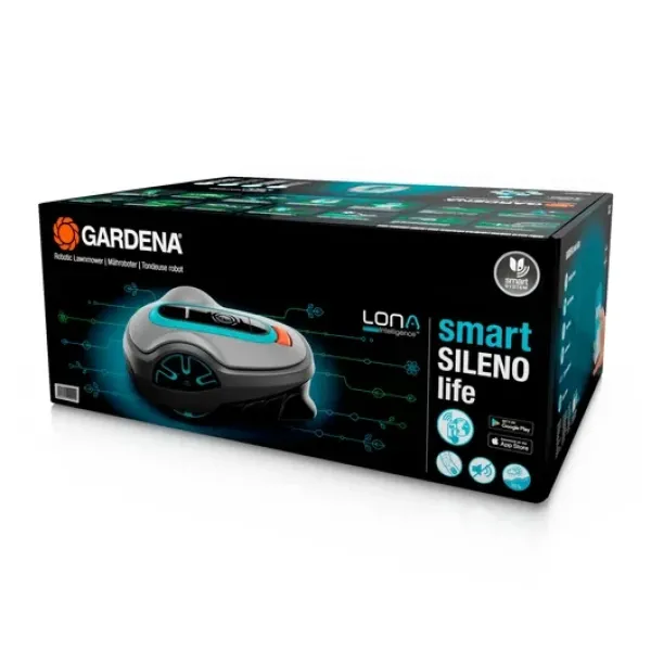Косачка робот Gardena Smart SILENO life/ 1000 м²