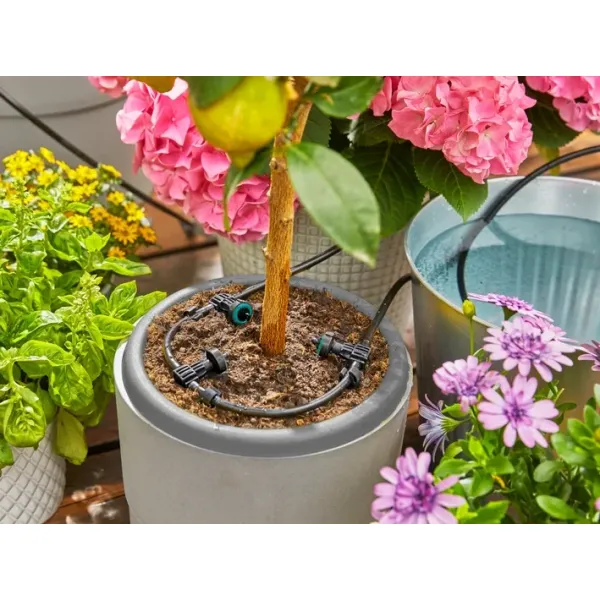 Соларно захранван комплект за напояване Gardena AquaBloom