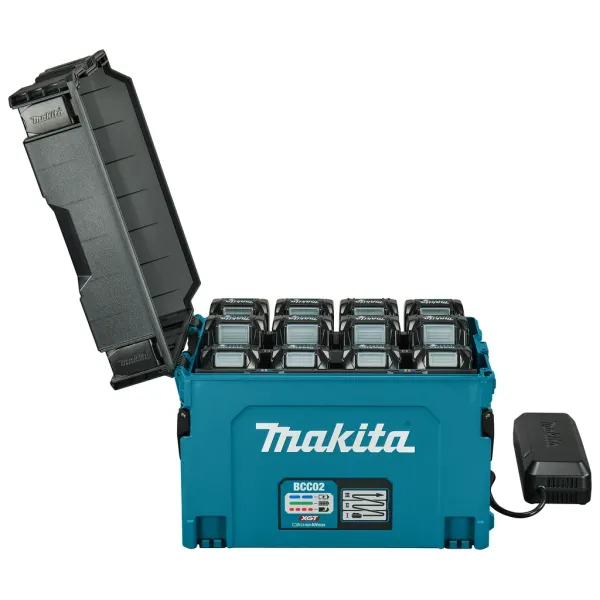 Зарядна станция за 12 батерии Makita BCC02/ 40V