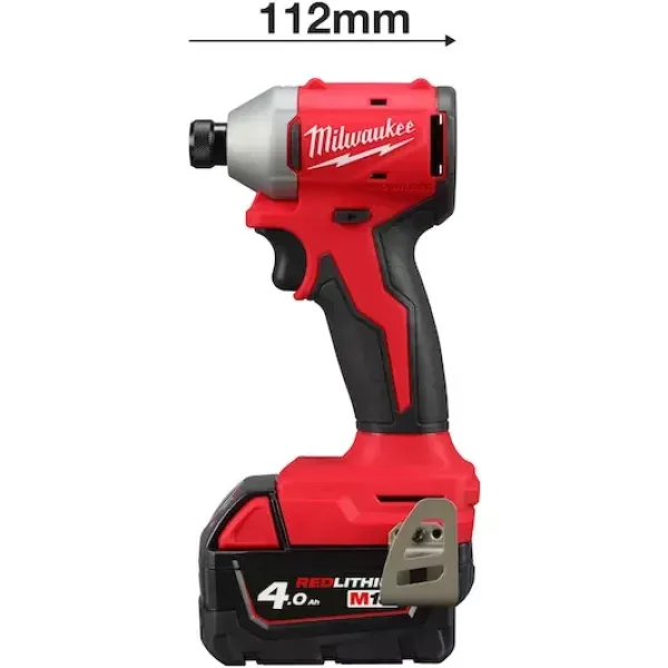 Акумулаторен винтоверт Milwaukee M18BLIDRC-402C/ 18V/ 2x4Ah