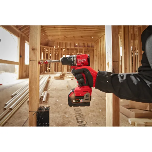 Акумулаторен ударен винтоверт Milwaukee M18BLPDRC-202C/ 18V/ 2x2Ah