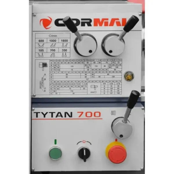 Универсален струг CORMAK TYTAN 700/ 0.75kW