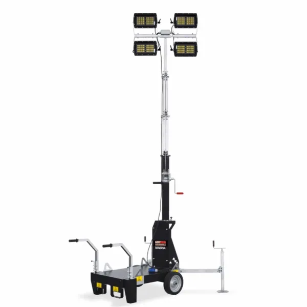 Осветителна кула GENMAC Minerva TM6/ 4x160W LED