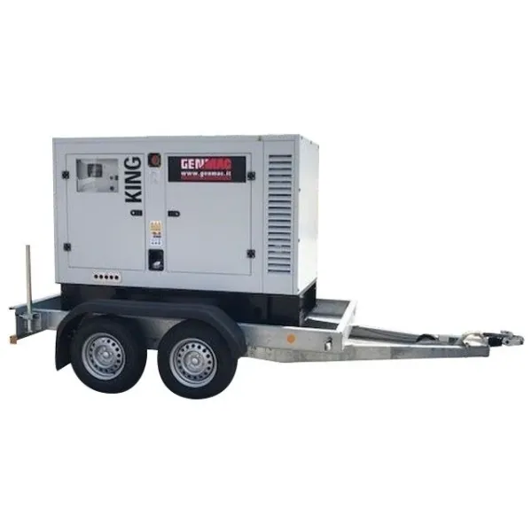 Дизелов авариен генератор GENMAC King G100IS/ 110kVA