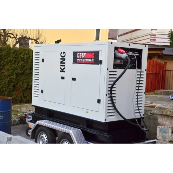 Дизелов авариен генератор GENMAC King G100IS/ 110kVA