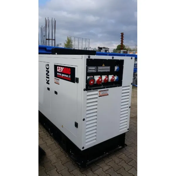 Дизелов авариен генератор GENMAC King G100IS/ 110kVA